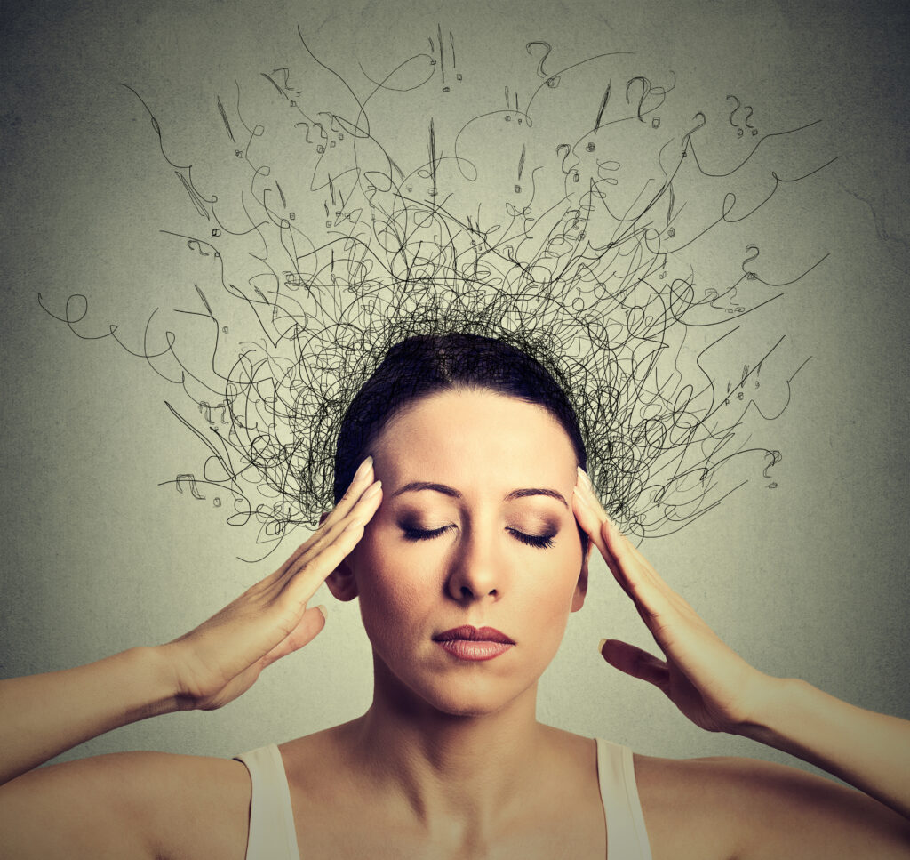 Cognitive symptoms of anxiety